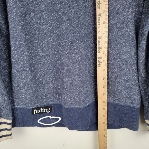 Bonobos ‘Vintage Fleece’ Mens M Pullover Sweatshirt Heathered Navy Blue - Picture 2 of 8